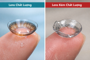 So sánh lens chất lượng và lens kém chất lượng